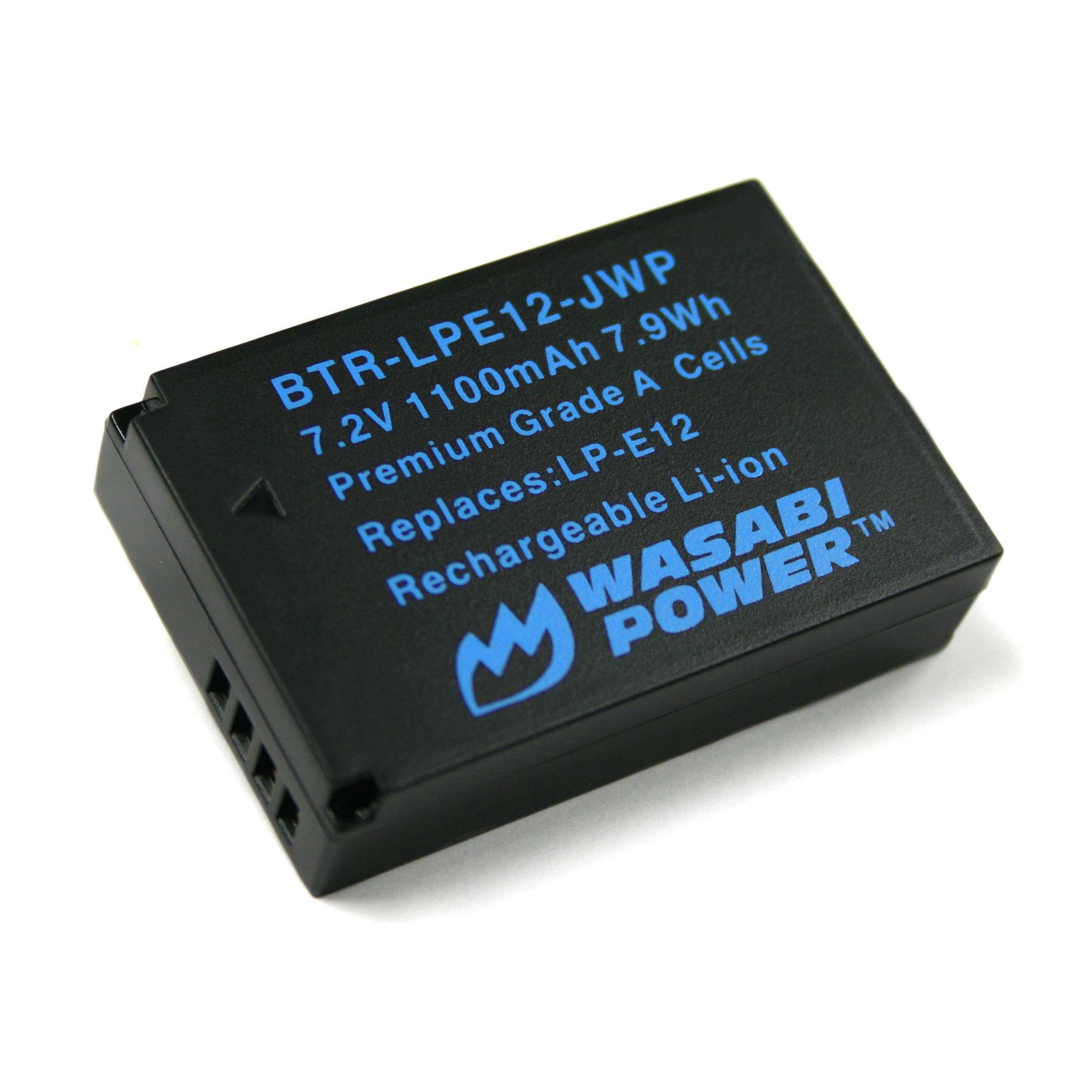 Amazon.com : Wasabi Power LP-E12 Battery for Canon EOS M, EOS M10